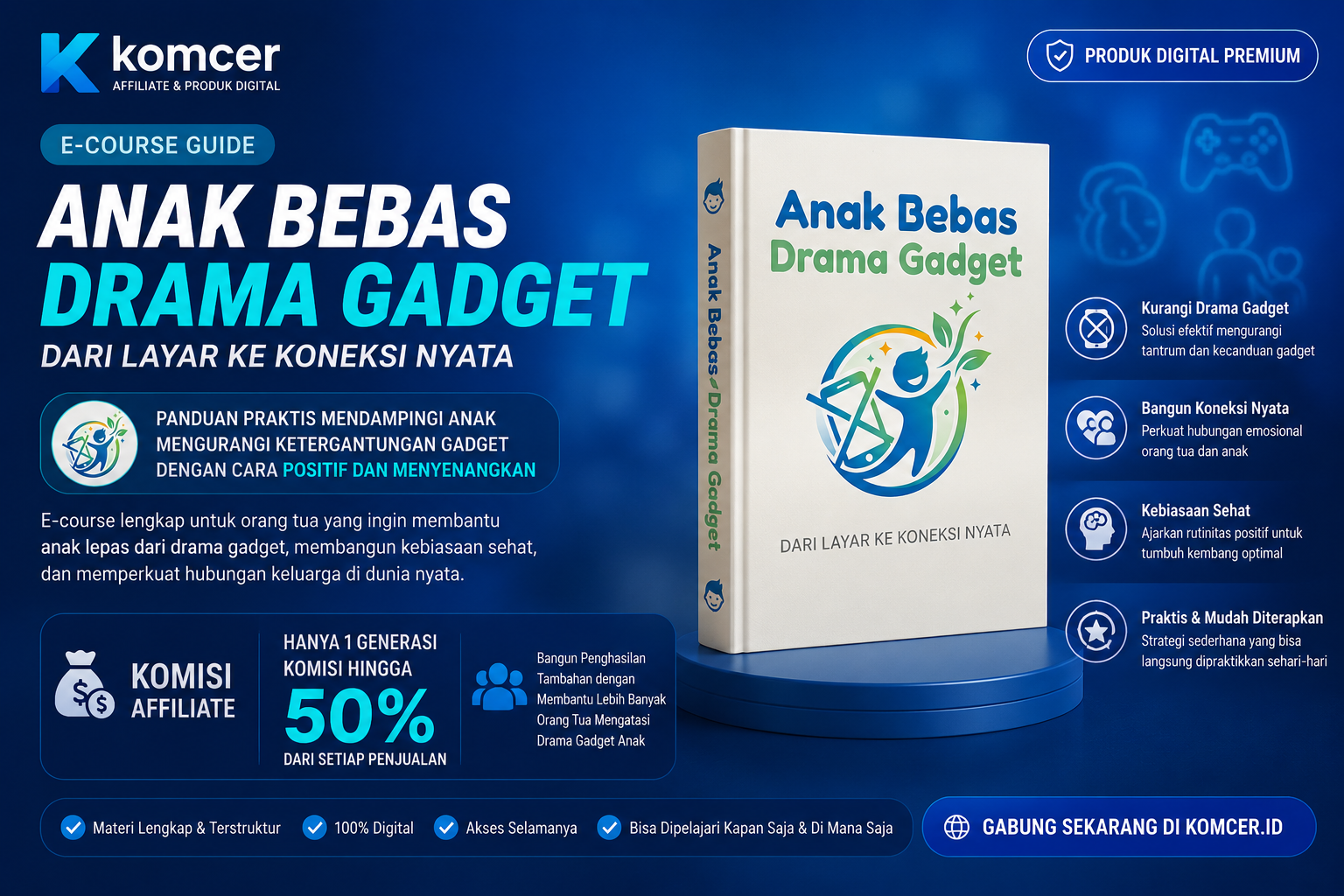 Komcer - Affiliate & Produk Digital