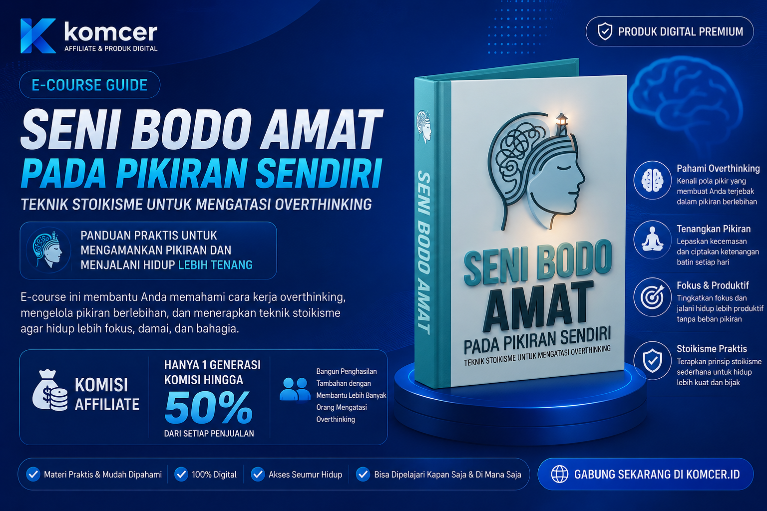 Komcer - Affiliate & Produk Digital