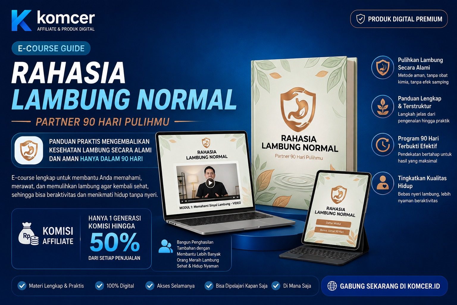 Komcer - Affiliate & Produk Digital