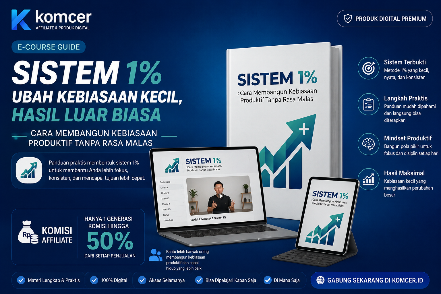 Komcer - Affiliate & Produk Digital